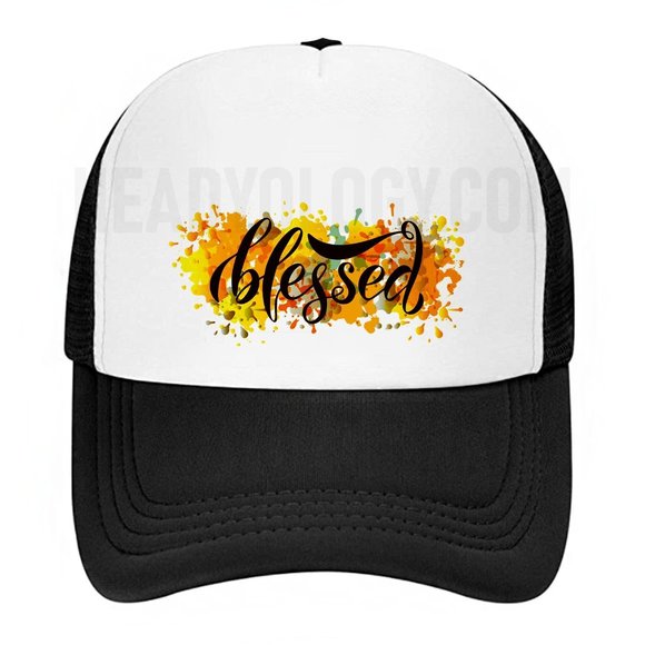 Blessed Hats With Floral Design Colorful Hats Baseball Trucker Hats UNISEX - Picture 10 of 16